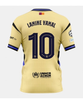Billige Fotballdrakt Barcelona Lamine Yamal #10 Replika Bortedrakt 2025-26 Kortermet Billige Fotballdrakt Barcelona Lamine Yamal #10 Replika Bortedrakt 2025-26 Kortermet